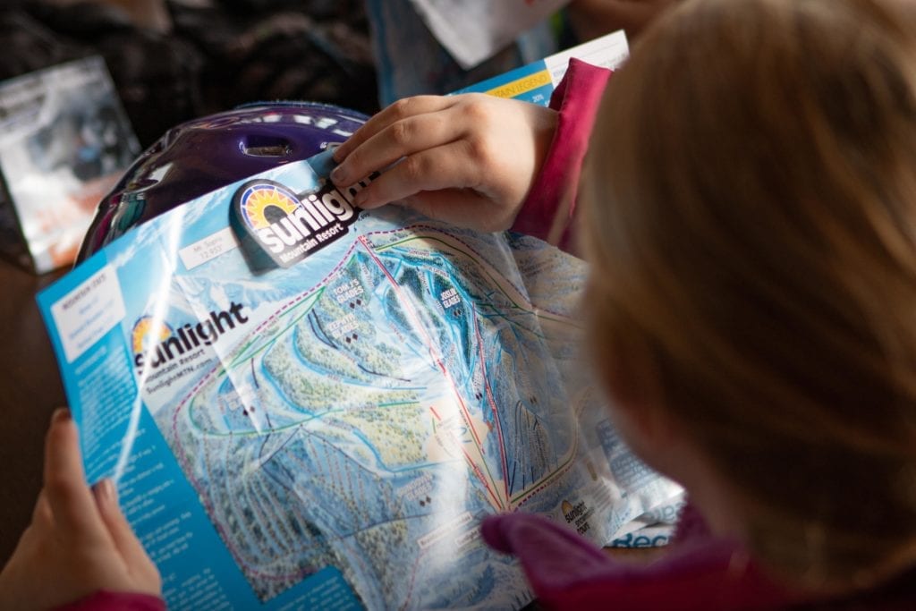 Trail maps tell stories